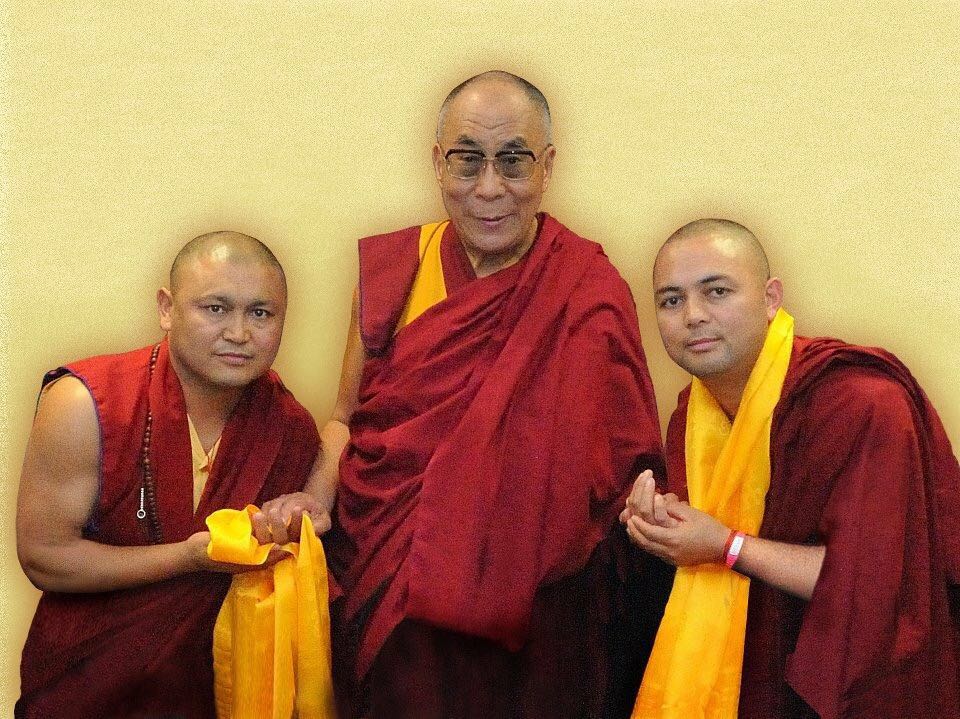 Őszentsége, a  14. Dalai Láma 