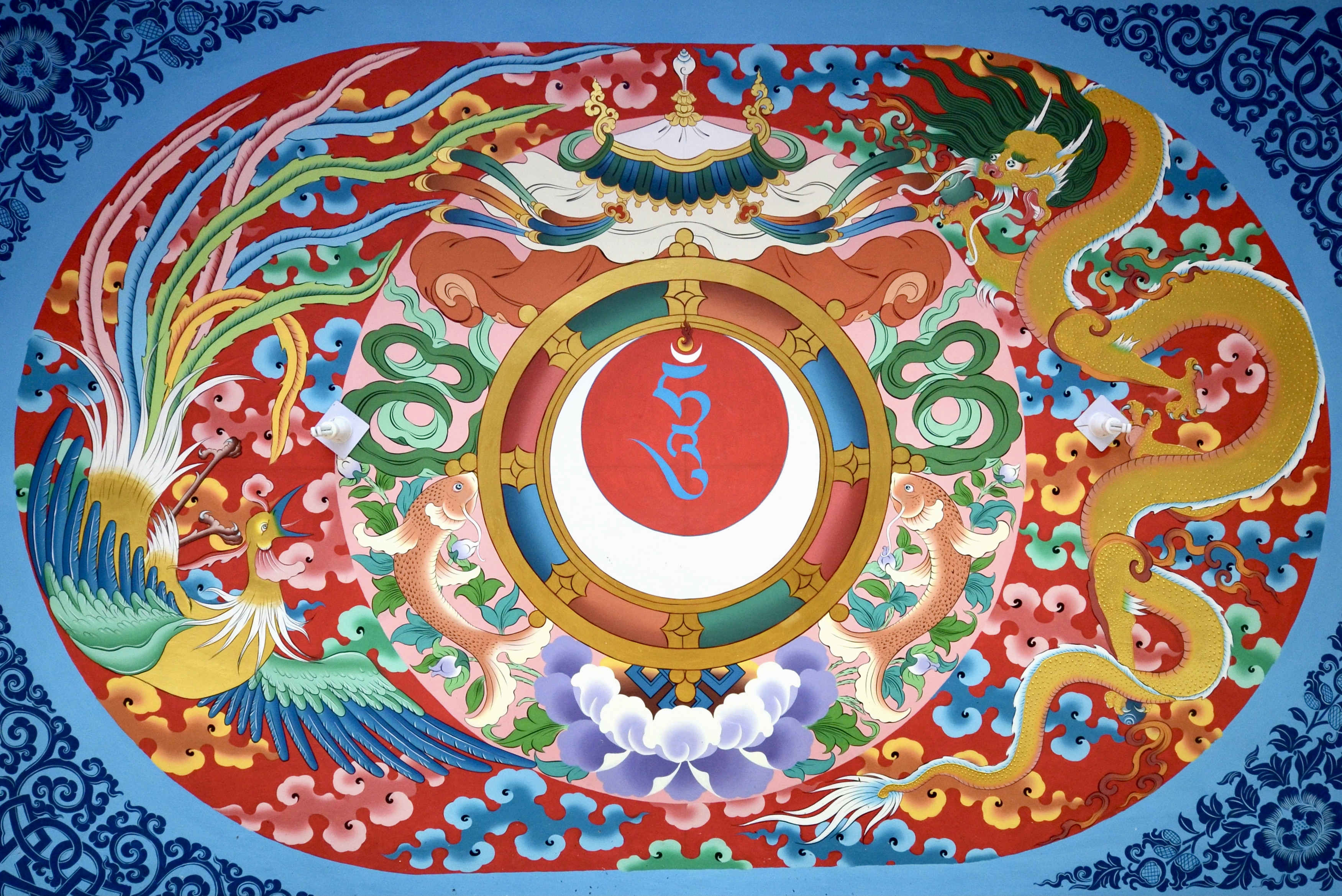 A Dicső Drikung Kagyü HUNG szimbólum  magyarázata